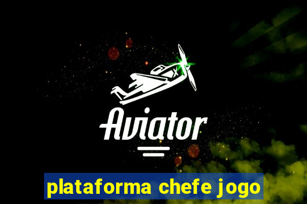 plataforma chefe jogo